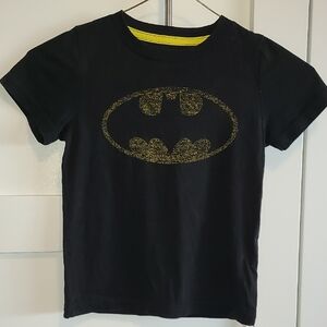 Batman Black and Gold Toddler Kids T-Shirt